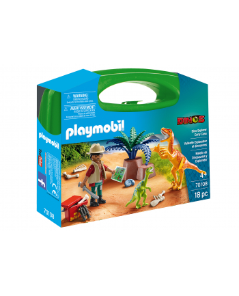 Playmobil dinosaur explorer to go - 70108