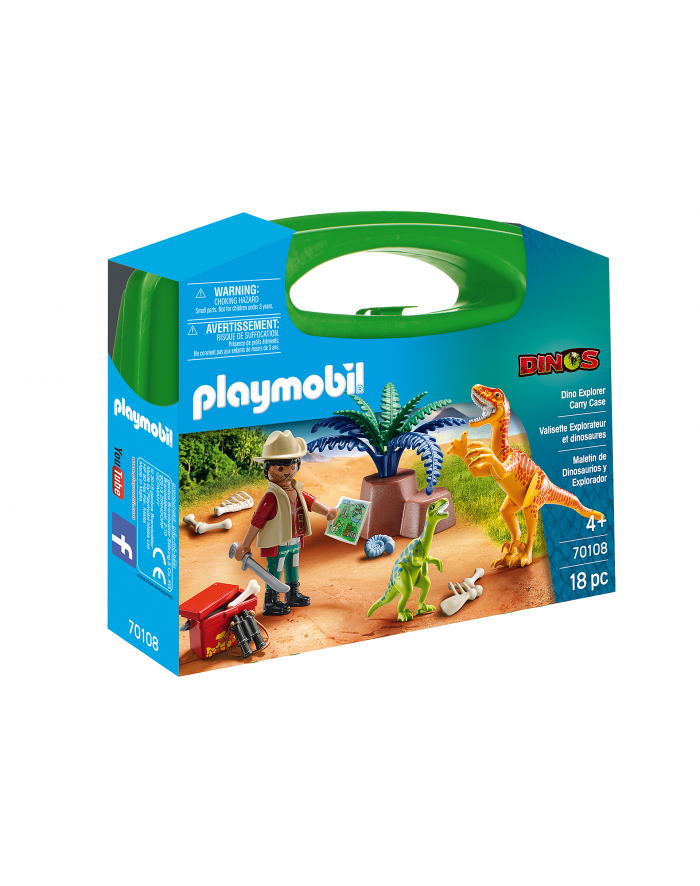 Playmobil dinosaur explorer to go - 70108 główny