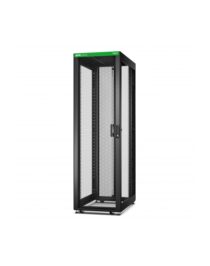 APC Easy Rack 42Ux600x1000 with Roof castors feet and 4Brackets No Side panels Bottom Kolor: CZARNY główny