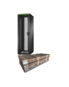 APC Easy Rack 600mm/42U/1000mm with Roof/Side panel/castors/feet and 4 Brackets No Bottom Kolor: CZARNY - nr 12
