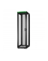 APC Easy Rack 48Ux600x1000 with Roof castors feet and 4Brackets No Side panels Bottom Kolor: CZARNY - nr 4