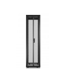 APC Easy Rack 48Ux600x1000 with Roof castors feet and 4Brackets No Side panels Bottom Kolor: CZARNY - nr 9