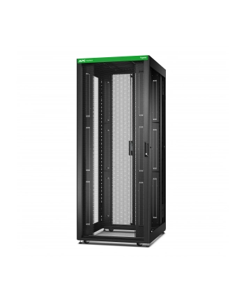 APC Easy Rack 42Ux800x1000 with Roof castors feet and 4Brackets No Side panels Bottom Kolor: CZARNY