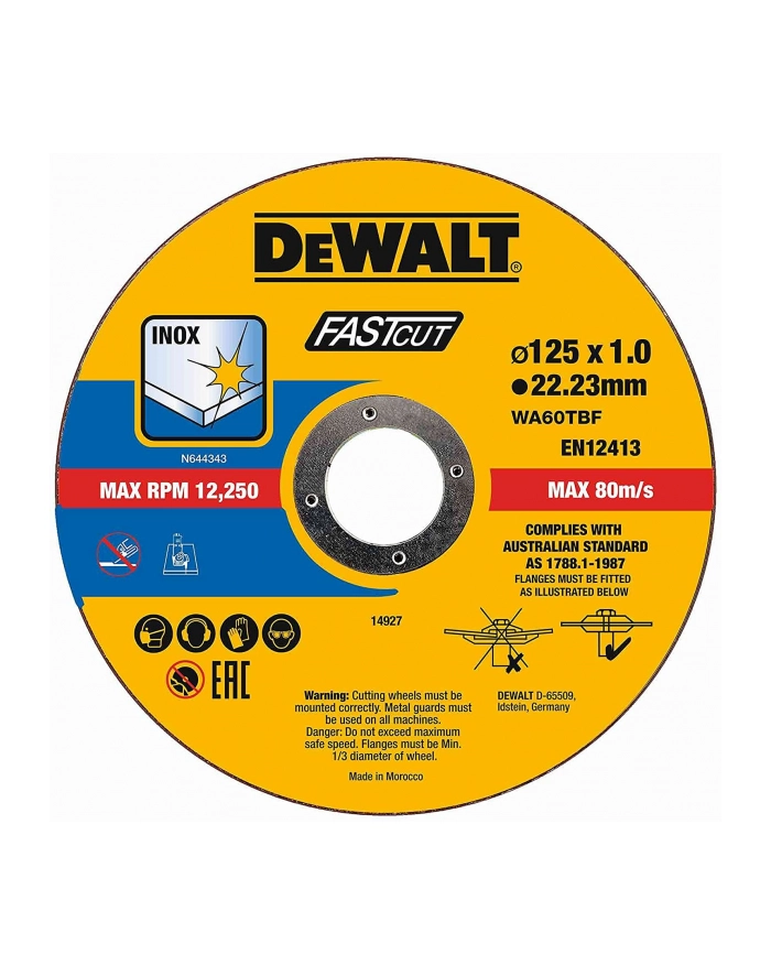 DeWALT cutting discs DT20540-QZ (100x) - DT20540 główny