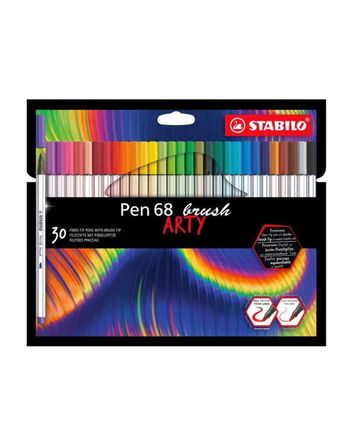 Flamaster STABILO Pen 68 brush etui kartonowe 30 szt. ARTY 568/30-21-20 główny