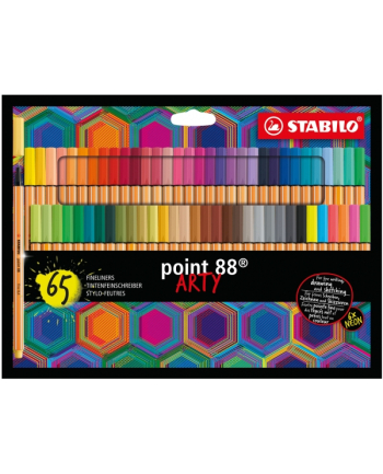 Cienkopis STABILO point 88 pudełko kartonowe 65 szt. ARTY 8865-21-20
