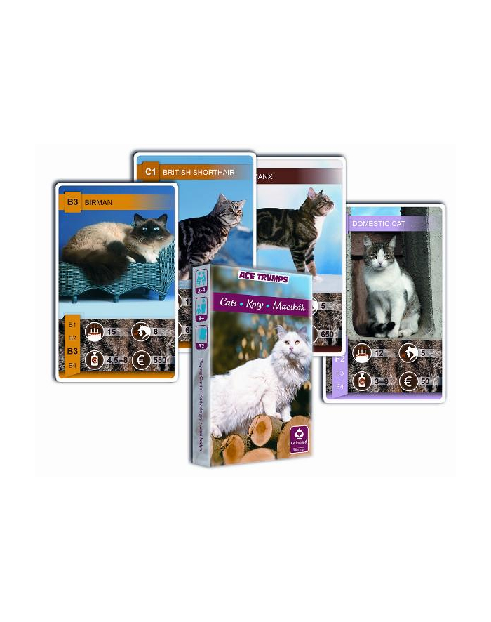 Animal Trumps Cats p12 CARTAMUNDI główny