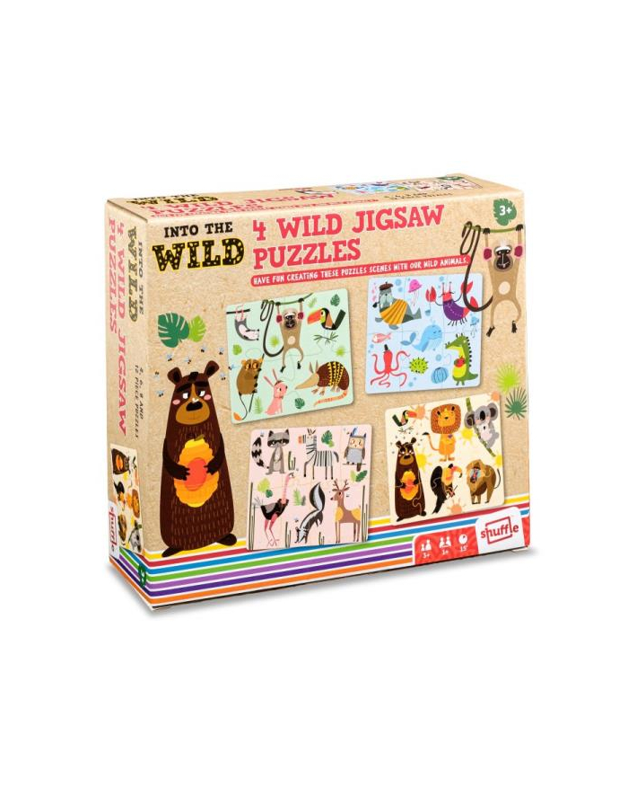 cartamundi Puzzle 4w1 Into the Wild (wersja europejska) główny