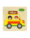 inni Układanka edukacyjna Taxi, drewno - nr 1