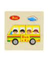 inni Układanka edukacyjna Autobus, drewno - nr 1