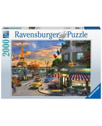 ravensburger Puzzle 2000el Zachód słońca w Paryżu 167166