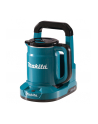 Makita cordless kettle DKT360Z 2x18V (blue/Kolor: CZARNY, 0.8 liters) - nr 1