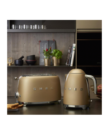 Smeg kettle KLF03CHM(wersja europejska) 1.7 L champagne - 2,400 watts