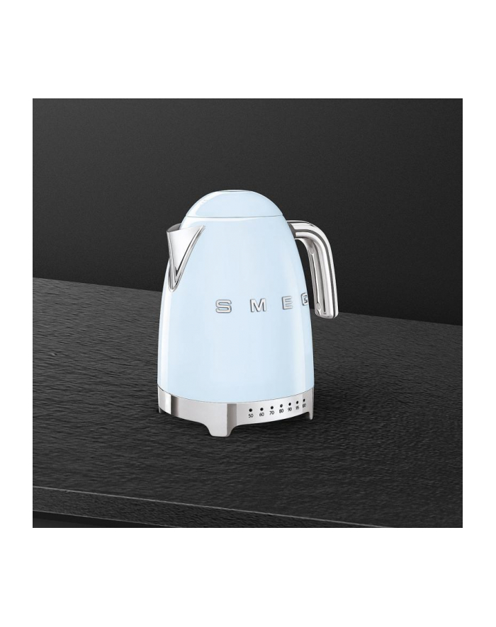 Smeg kettle KLF04PB(wersja europejska) 1.7 L pastel blue - 2,400 watts, temperature control główny