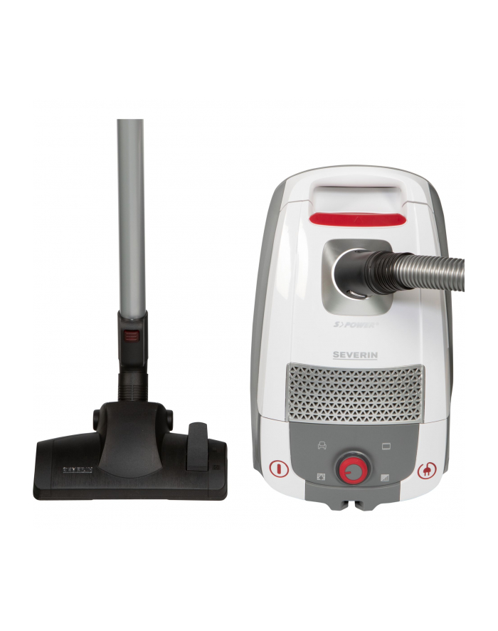 Severin Bodens S 'Power BC 7047 Kolor: BIAŁY / red - with pouch główny