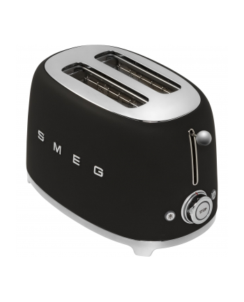 Smeg Toaster TSF01BLM(wersja europejska) 950W matt Kolor: CZARNY