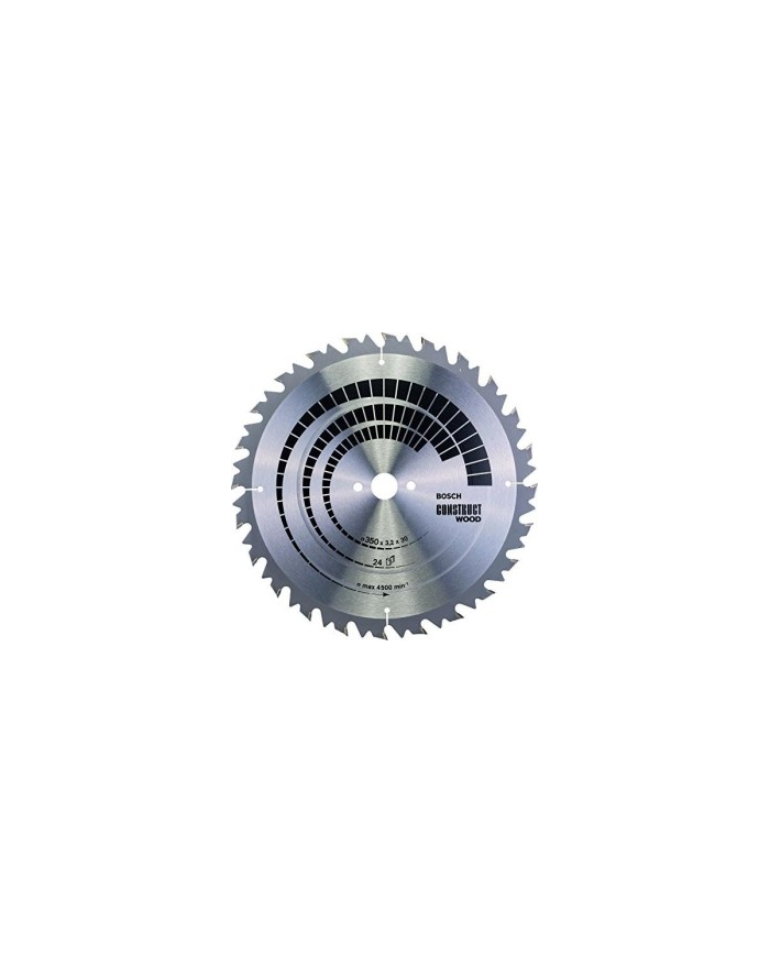 Bosch Powertools circular saw blade Construct Wood WO S 350x30-24 - 2608640702 główny