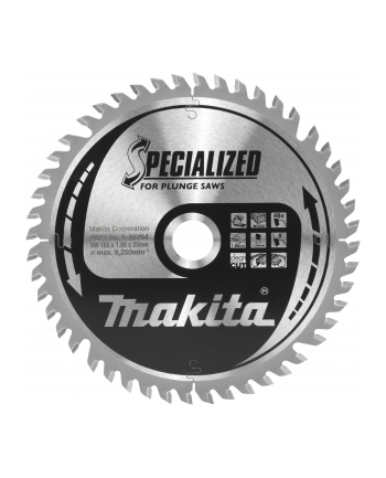 Makita saw blade SPECIALIZED 165x20 48Z