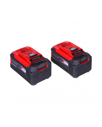 Einhell 2x 18V 5.2Ah PXC twin pack, battery (Kolor: CZARNY/red, 2 pieces)