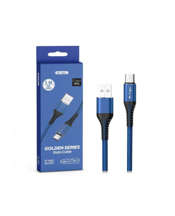 v-tac Kabel USB M - USB Typ-C M 1M 2.4A