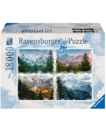 Ravensburger puzzle fairytale castle in 4 seasons