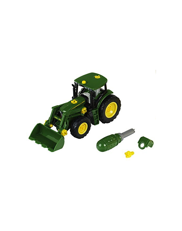 Theo Klein John Deere-Traktor mit Frontlader und Gewicht - 3903 główny
