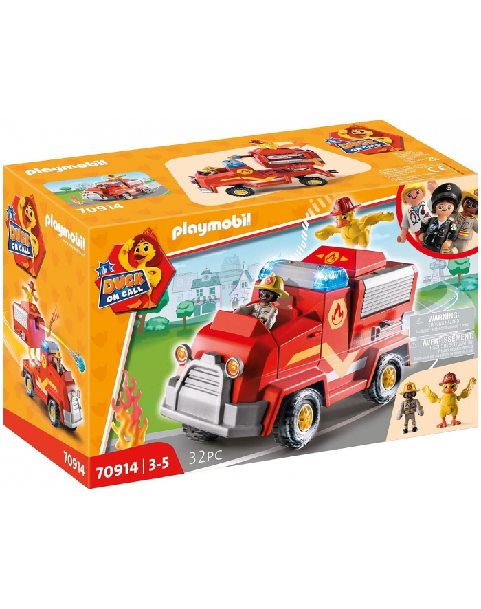 Playmobil DUCK ON CALL fire brigade emergency vehicle - 70914 główny