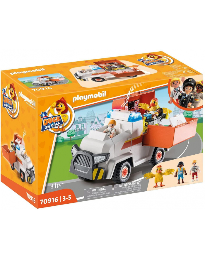 Playmobil DUCK ON CALL emergency doctor emergency vehicle - 70916 główny