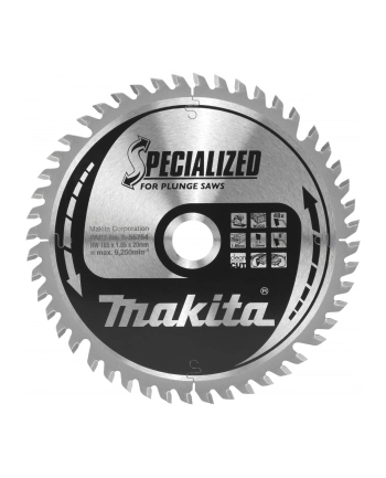 Makita saw blade SPECIALIZED 165x20 48Z