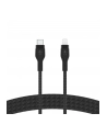 belkin Kabel BoostCharge USB-C/Lightning Silikonowy w oplocie 2m czarny - nr 8