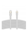 belkin Kabel BoostCharge USB-C/Lightning Silikonowy w oplocie 2m biały - nr 24