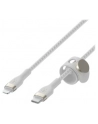 belkin Kabel BoostCharge USB-C/Lightning Silikonowy w oplocie 2m biały - nr 27