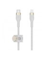 belkin Kabel BoostCharge USB-C/Lightning Silikonowy w oplocie 3m biały - nr 14