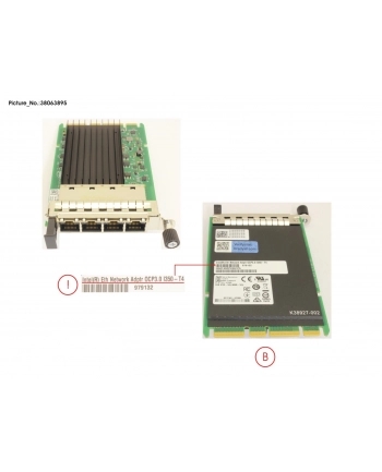 fujitsu PLAN CP 4x1Gbit Cu Intel I350-T4 OCPV3 PY-LA274U