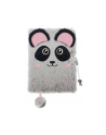 majewski Pamiętnik z kłódką 3D włochacz A5 96k Bambino Premium Panda - nr 1