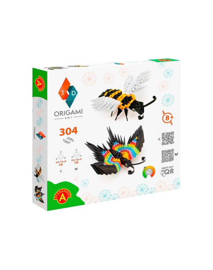 alexander1 Origami 3D 2w1 Motyl, Pszczoła 2566 Alexander główny