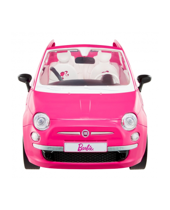 Barbie Lalka + Fiat 500 GXR57 Mattel