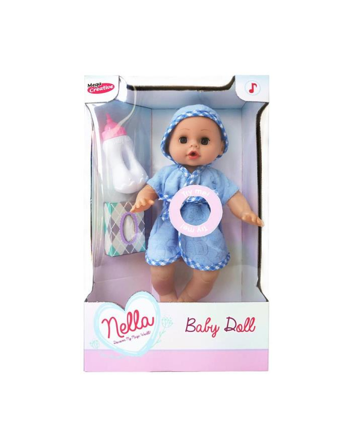 euro-trade Laka bobas Nella z akcesoriami 35cm Mega Creative 482661 główny