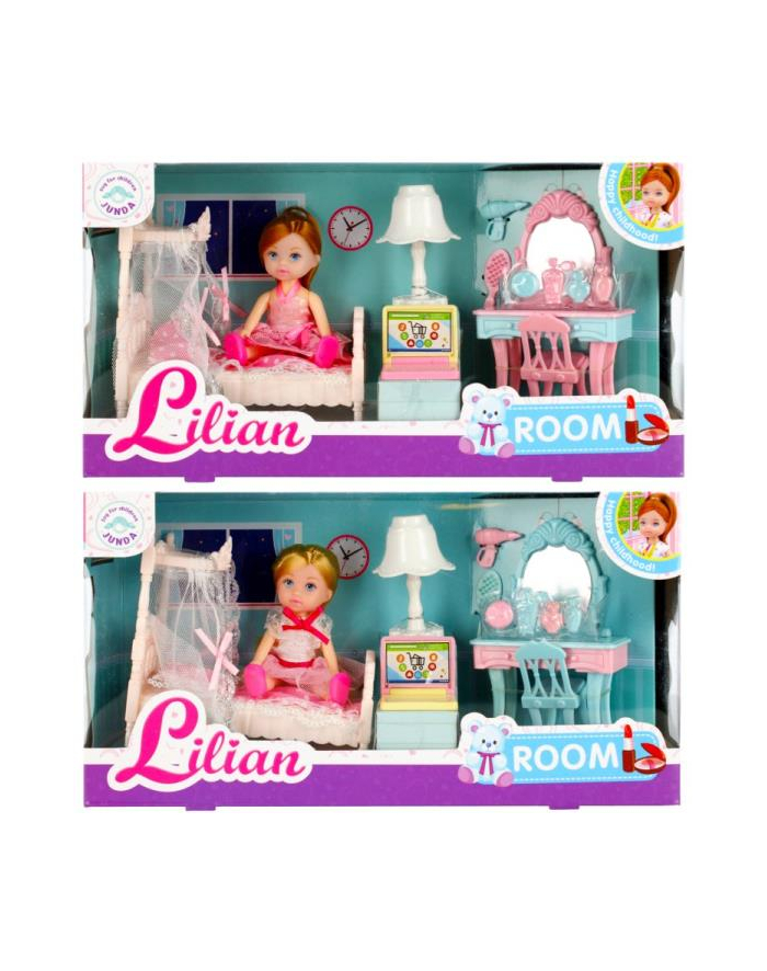 euro-trade Lalka 12cm z akcesoriami sypialnia Mega Creative 482427 główny