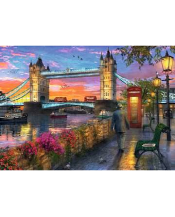 Puzzle 1000el Zachód słońca nad Tower Bridge 150335 RAVENSBURGER