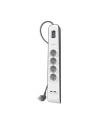 belkin Listwa antyprzepięciowa 4 gniazda 525J 2xUSB 2m 2xUSB 2.4A Schuko - nr 11
