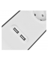 belkin Listwa antyprzepięciowa 4 gniazda 525J 2xUSB 2m 2xUSB 2.4A Schuko - nr 5