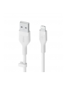 belkin Kabel BoostCharge USB-A do Lightning silikonowy 1m, biały - nr 2