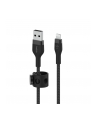 belkin Kabel BoostCharge USB-A do Lightning silikonowy, 1m, czarny - nr 2