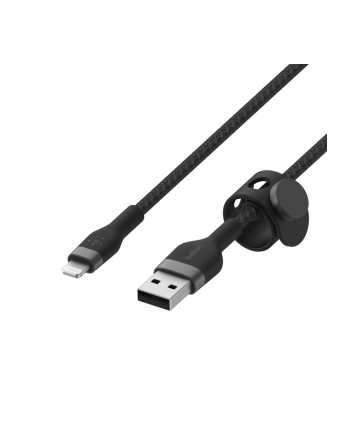 belkin Kabel BoostCharge USB-A do Lightning silikonowy 2m, czarny