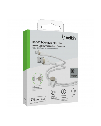 belkin Kabel BoostCharge USB-A do Lightning silikonowy 2m, czarny