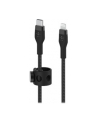 belkin Kabel BoostCharge USB-C/Lightning Silikonowy w oplocie 1m czarny - nr 6