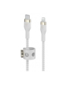 belkin Kabel BoostCharge USB-C/Lightning Silikonowy w oplocie 1m biały - nr 6