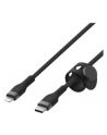 belkin Kabel BoostCharge USB-C/Lightning Silikonowy w oplocie 2m czarny - nr 13