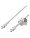 belkin Kabel BoostCharge USB-C/Lightning Silikonowy w oplocie 2m biały - nr 13